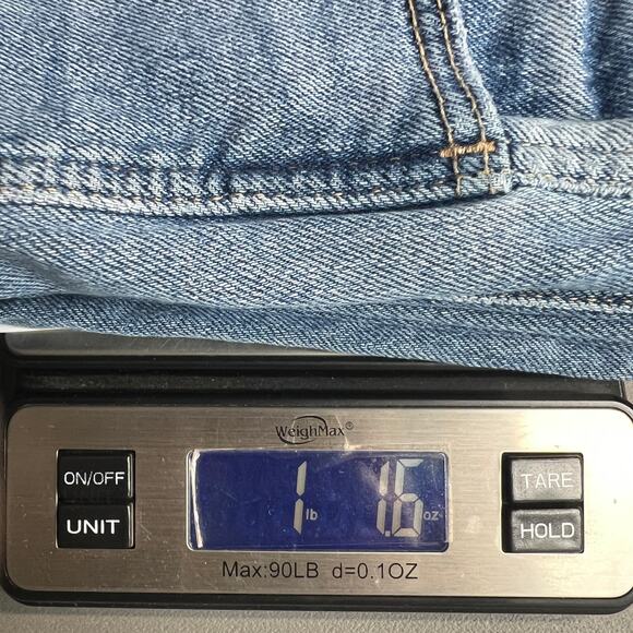 Hollister Ultra High Rise Mom Jean Vintage Stretch Raw Hem Womens Size 28 - Picture 12 of 12